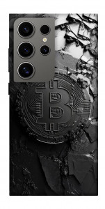 Чехол Dark bitcoin для Galaxy S24 Ultra