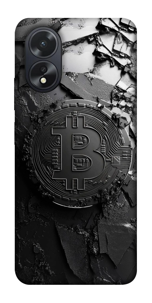 Чехол Dark bitcoin для Oppo A38