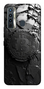 Чехол Dark bitcoin для TECNO Camon 17