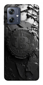 Чохол Dark bitcoin для Motorola Moto G54