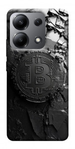 Чехол Dark bitcoin для Xiaomi Redmi Note 13 4G