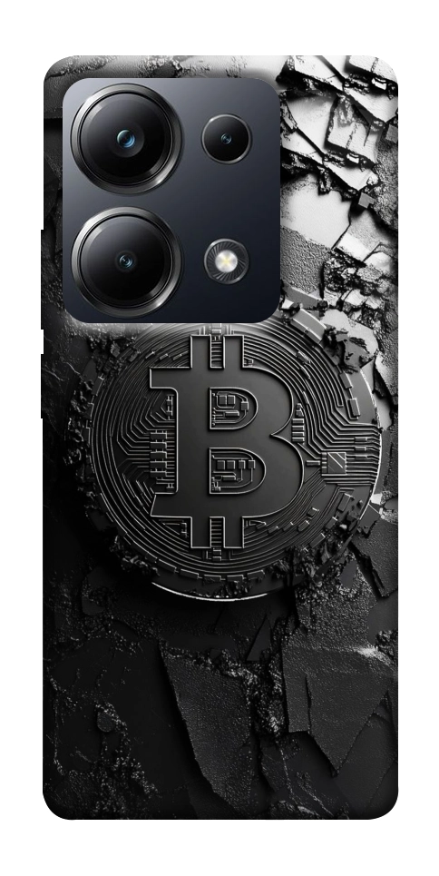 Чехол Dark bitcoin для Xiaomi Poco M6
