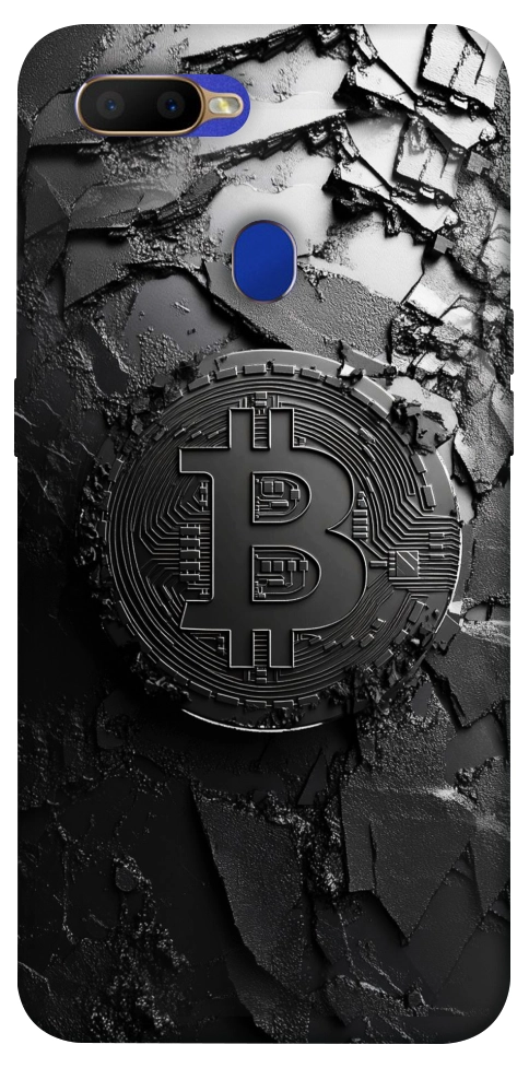 Чехол Dark bitcoin для Oppo A7