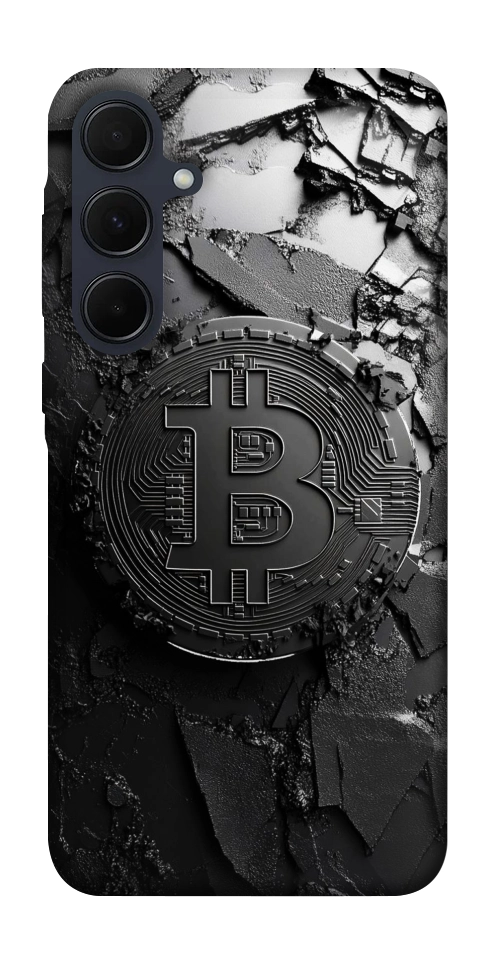 Чехол Dark bitcoin для Galaxy A55