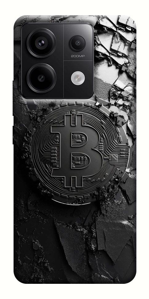 Чохол Dark bitcoin для Xiaomi Redmi Note 13 Pro 4G