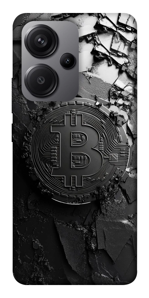 Чохол Dark bitcoin для Xiaomi Redmi Note 13 Pro+