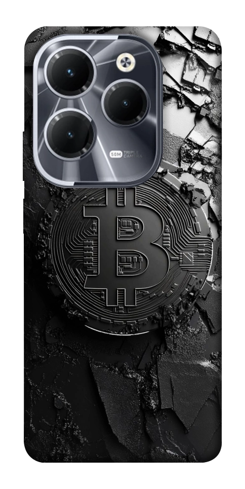 Чехол Dark bitcoin для Infinix Hot 40