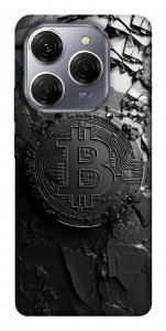 Чехол Dark bitcoin для TECNO Spark 20 Pro