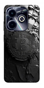 Чохол Dark bitcoin для Infinix Hot 40i