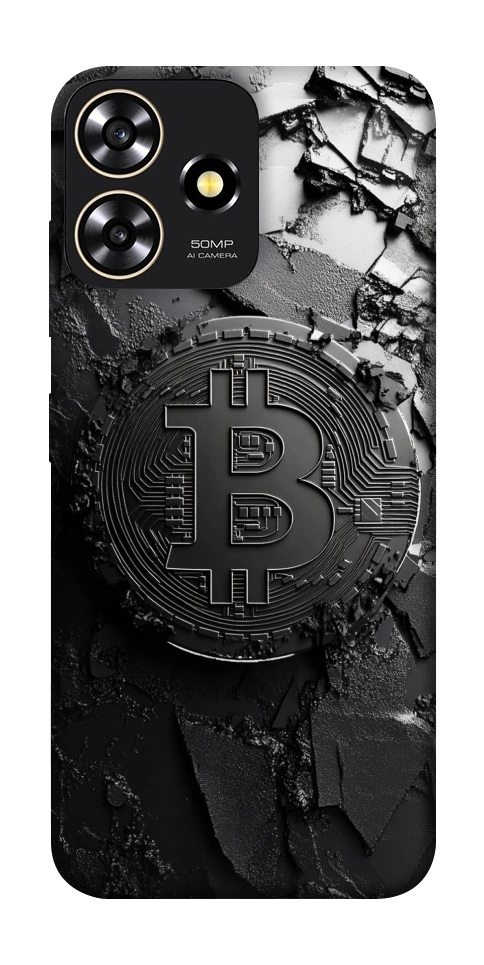 Чохол Dark bitcoin для ZTE Blade A73 4G
