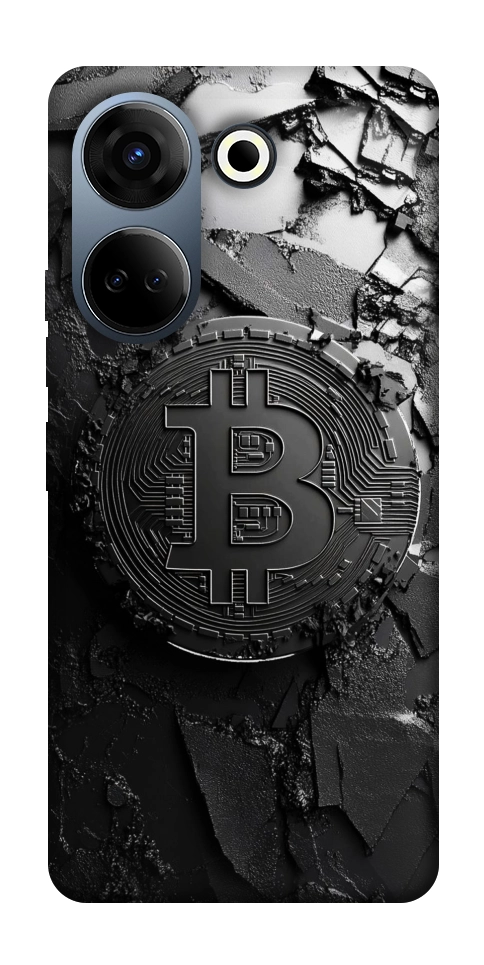 Чехол Dark bitcoin для TECNO Camon 20 Pro (CK7n)