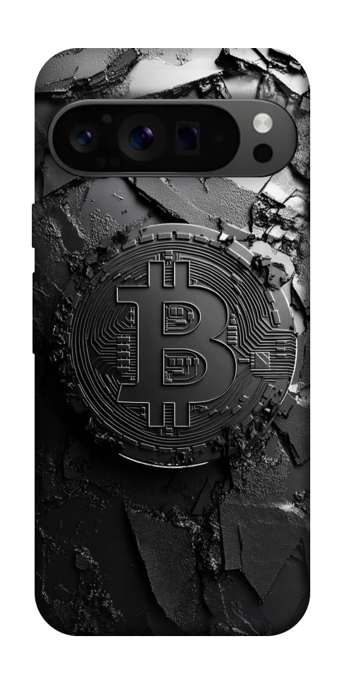 Чохол Dark bitcoin для Google Pixel 9 Pro