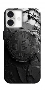 Чохол Dark bitcoin для iPhone 16