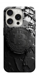 Чехол Dark bitcoin для iPhone 16 Pro