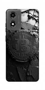 Чехол Dark bitcoin для Motorola Moto E14