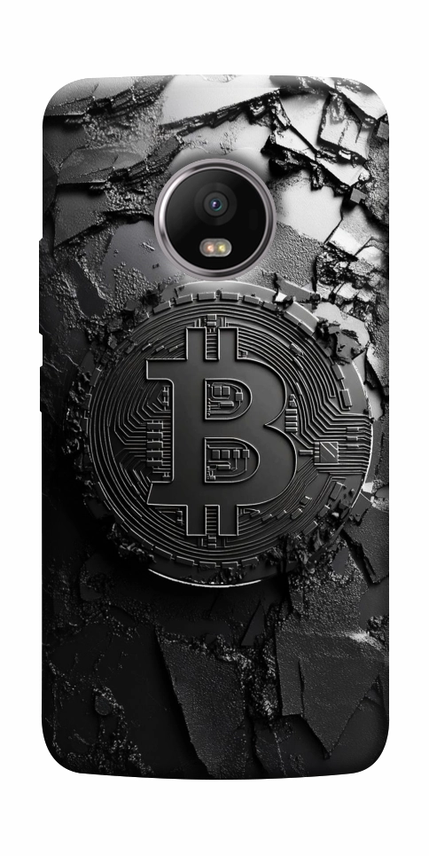 Чехол Dark bitcoin для Motorola Moto G5S