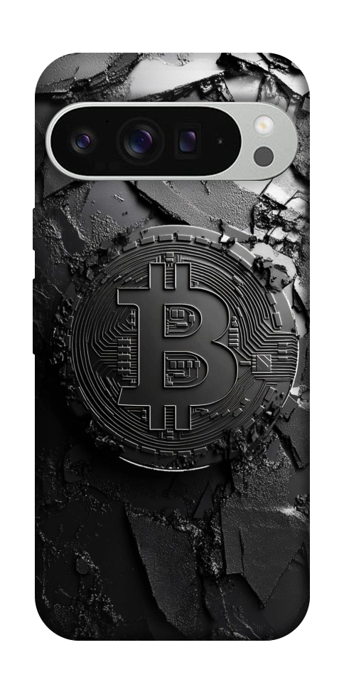 Чохол Dark bitcoin для Google Pixel 9 Pro XL