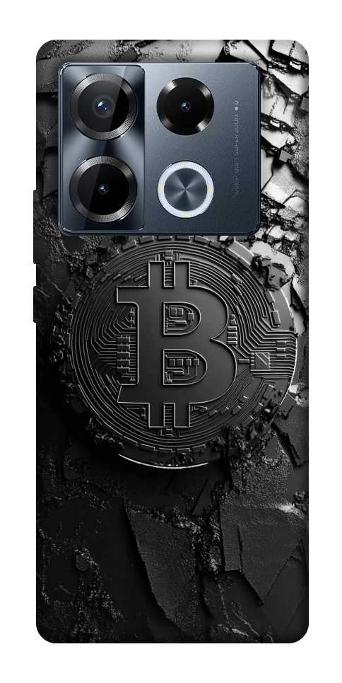 Чохол Dark bitcoin для Infinix Note 40 Pro 4G