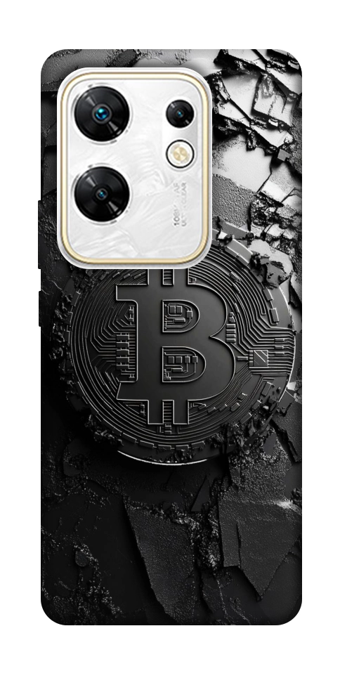 Чохол Dark bitcoin для Infinix Zero 30 4G