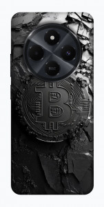 Чехол Dark bitcoin для Xiaomi Redmi 14C