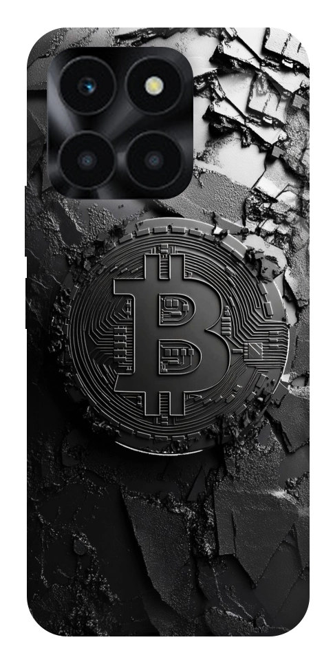 Чохол Dark bitcoin для Huawei Honor X6a