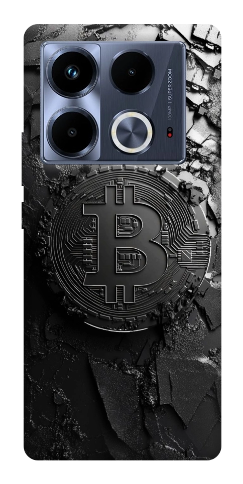Чехол Dark bitcoin для Infinix Note 40 4G