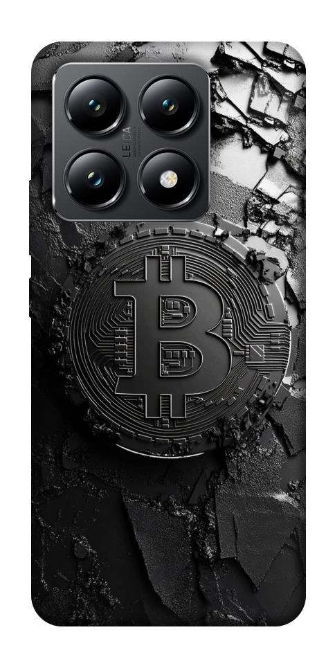 Чохол Dark bitcoin для Xiaomi 14T