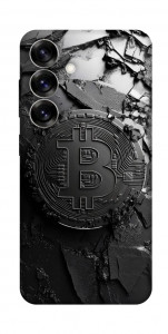 Чехол Dark bitcoin для Galaxy S25