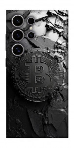 Чохол Dark bitcoin для Galaxy S25 Ultra