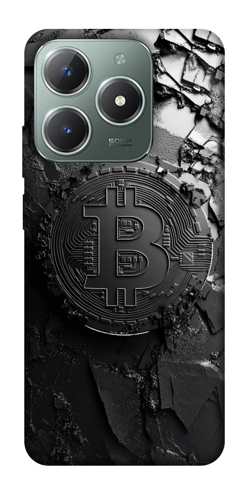 Чехол Dark bitcoin для Realme C61