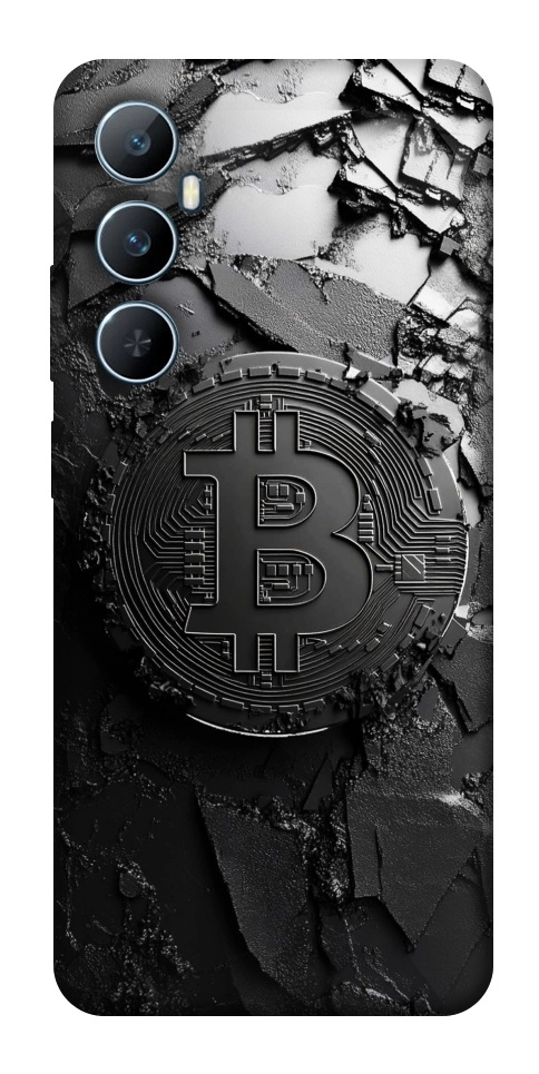 Чехол Dark bitcoin для Realme C65 4G
