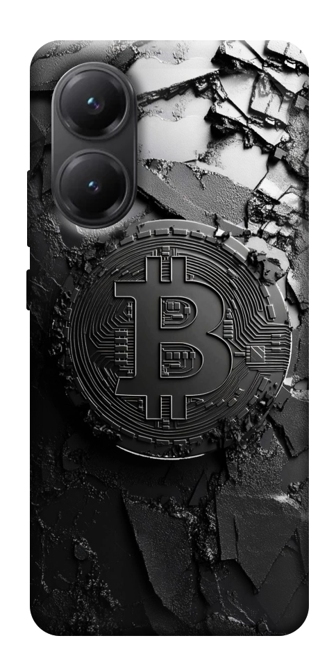 Чохол Dark bitcoin для Xiaomi Poco X7 Pro