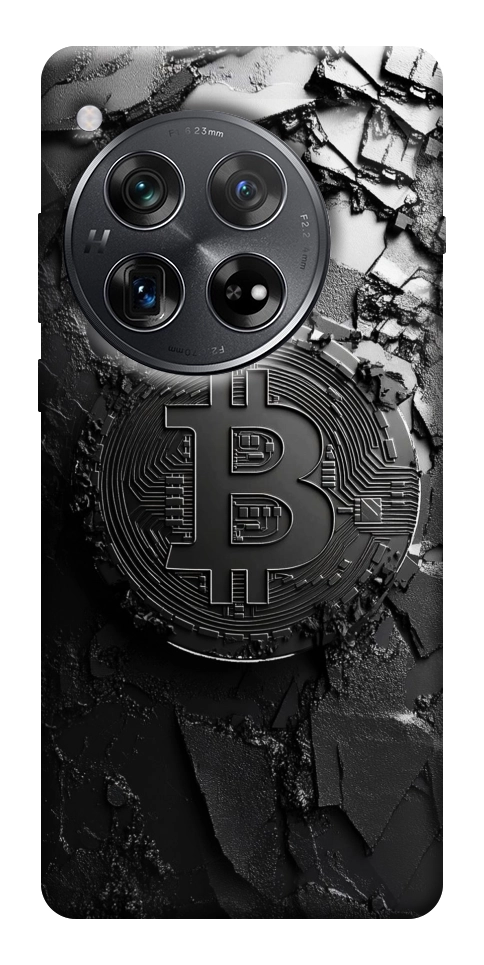 Чехол Dark bitcoin для OnePlus 12
