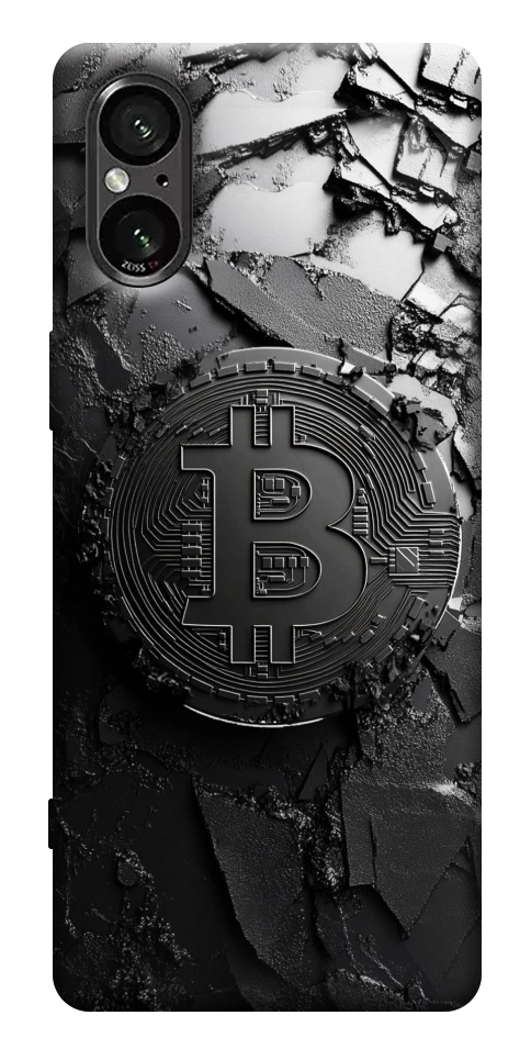 Чохол Dark bitcoin для Sony Xperia 5 V