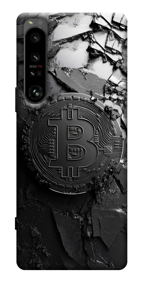 Чохол Dark bitcoin для Sony Xperia 1 IV