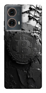 Чохол Dark bitcoin для Motorola Moto G85