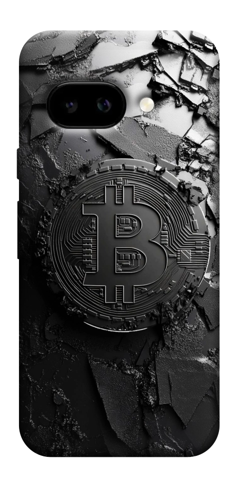 Чехол Dark bitcoin для Google Pixel 9a