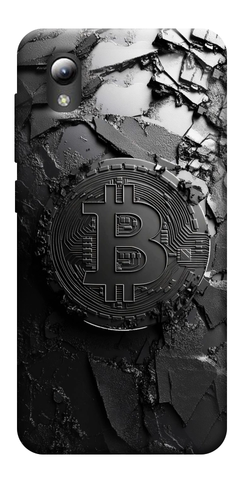 Чехол Dark bitcoin для ZTE Blade A3 (2019)