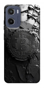 Чохол Dark bitcoin для Motorola Moto G05