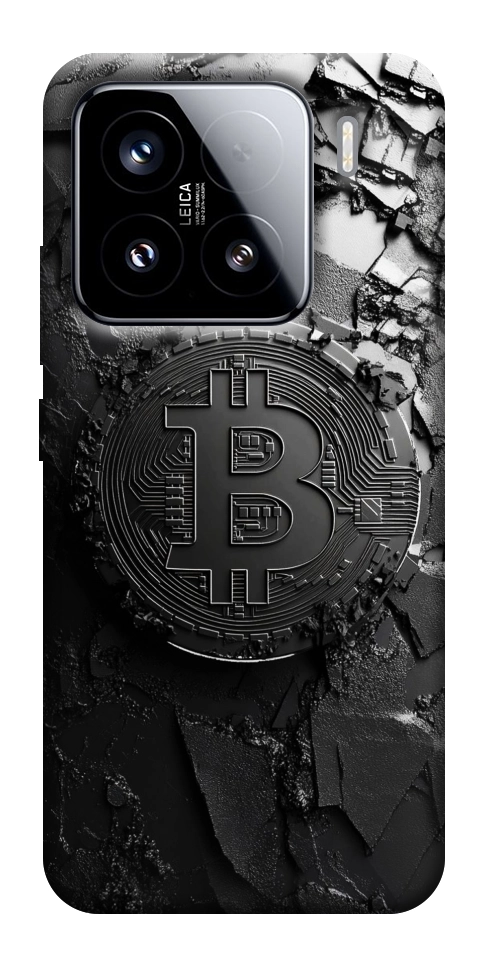 Чохол Dark bitcoin для Xiaomi 15