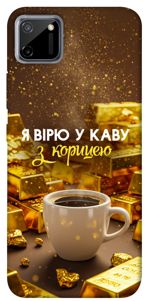 Чехол Верю в кофе для Realme C11