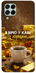 Чехол Верю в кофе для Galaxy M53