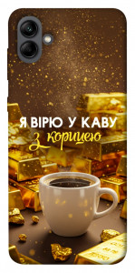 Чехол Верю в кофе для Galaxy A04