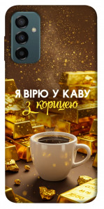 Чехол Верю в кофе для Galaxy M13 4G