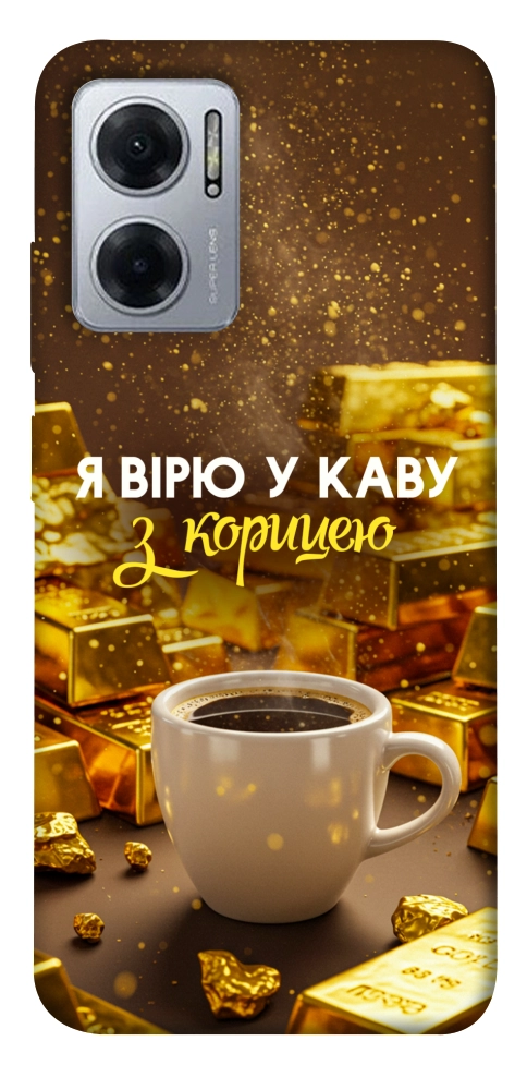 Чехол Верю в кофе для Xiaomi Redmi Note 11E