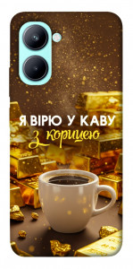 Чехол Верю в кофе для Realme C33