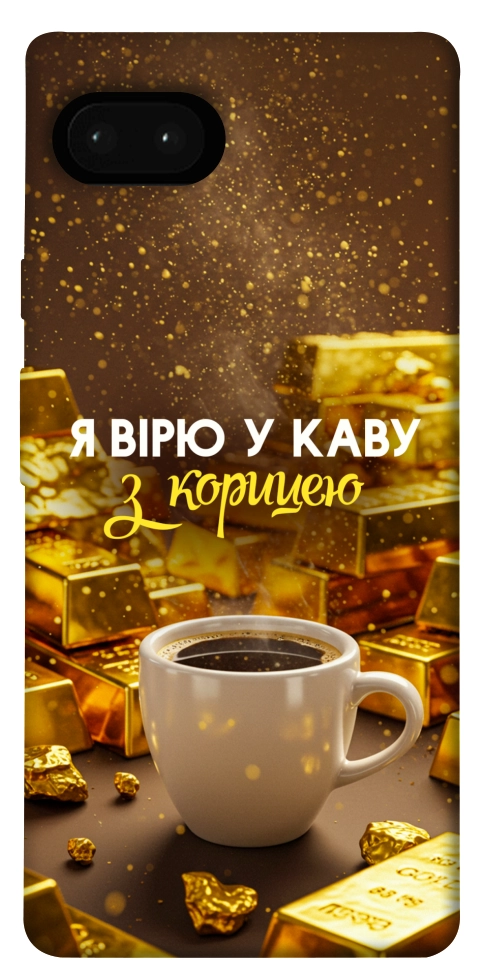 Чехол Верю в кофе для Google Pixel 7A