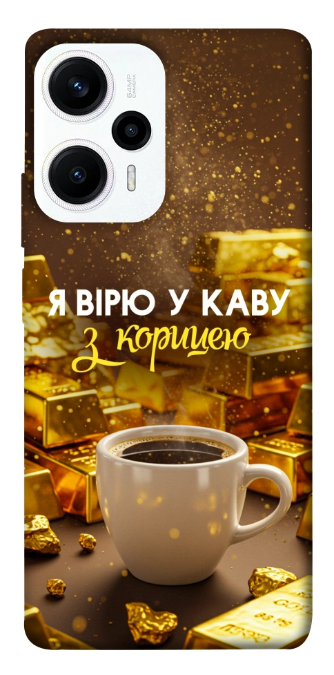 Чехол Верю в кофе для Xiaomi Poco F5
