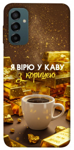 Чехол Верю в кофе для Galaxy M34 5G