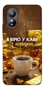 Чехол Верю в кофе для ZTE Blade L220